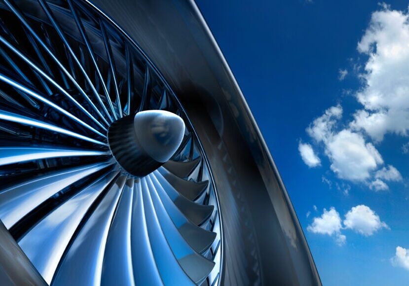 Turbine,Of,Airplane,-,3d,Illustration